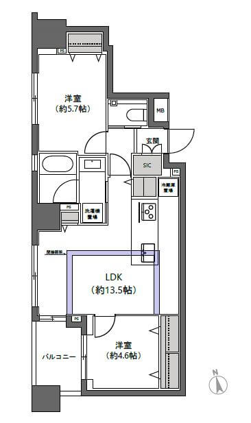  間取り図