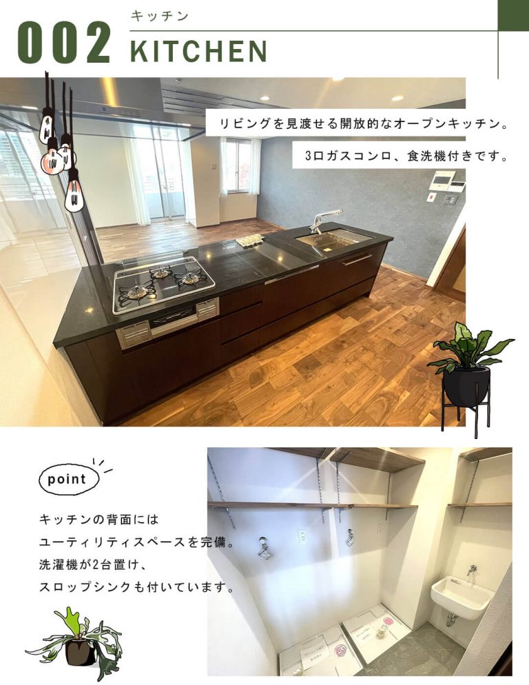 芝パーク・タワーのキッチン