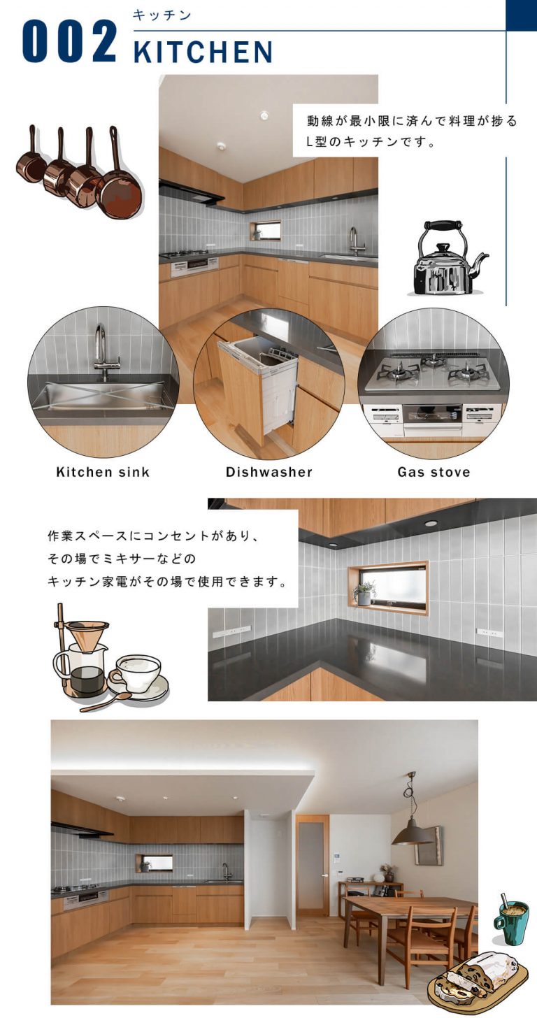 002キッチン,KITCHEN
