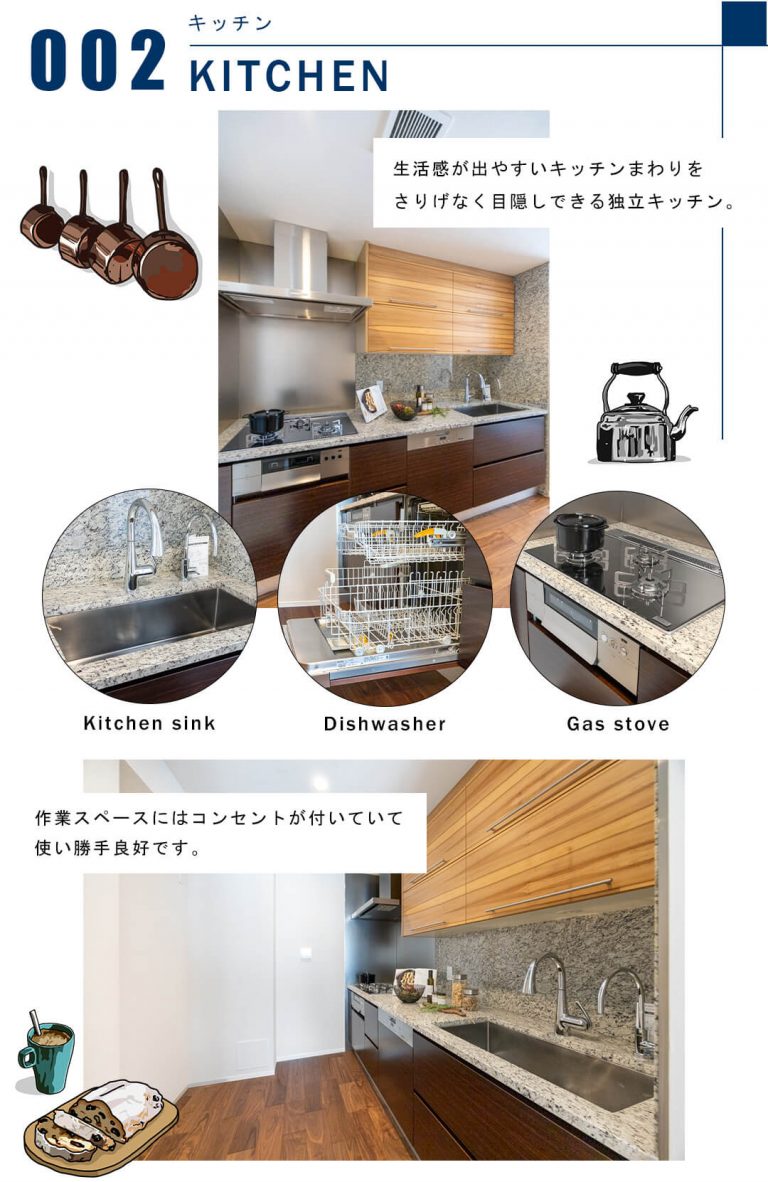002キッチン,KITCHEN