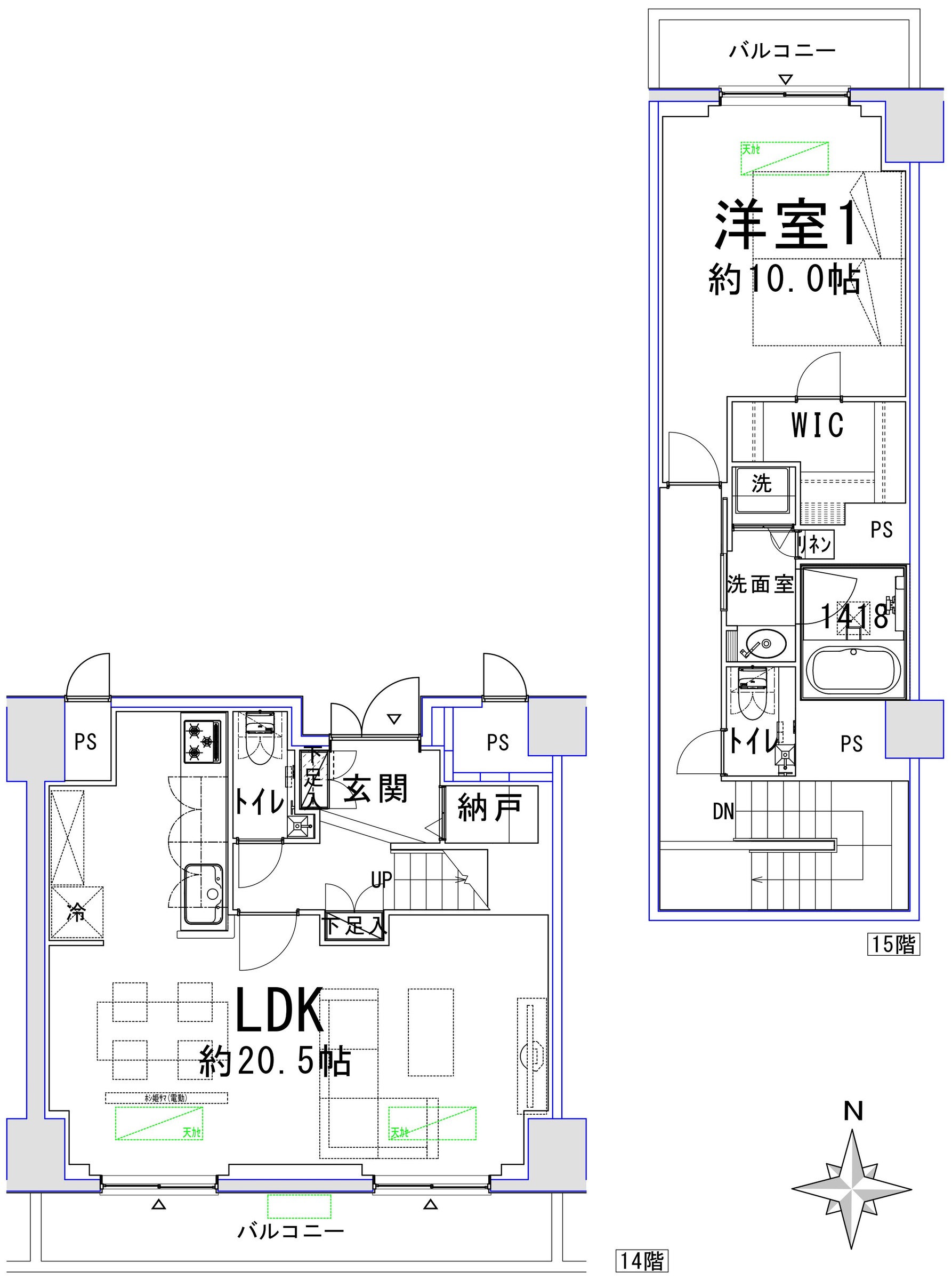  間取り図