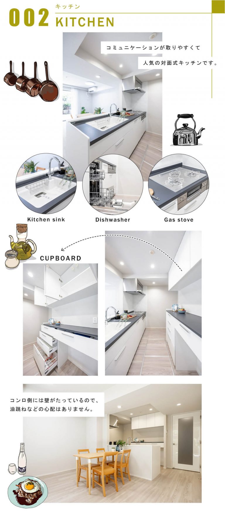 002キッチン,KITCHEN
