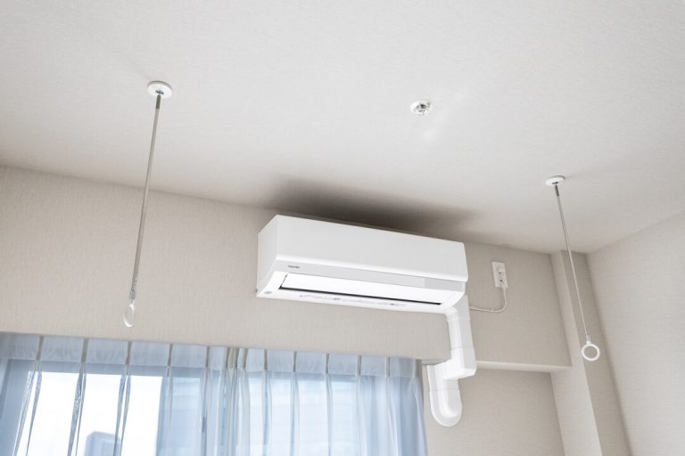 寝室1 室内用物干し