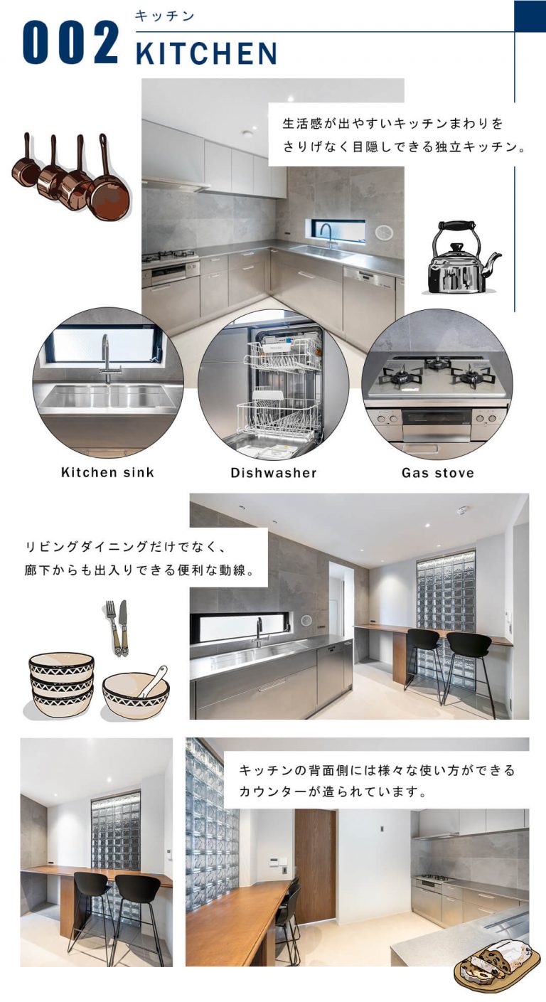 002キッチン,KITCHEN