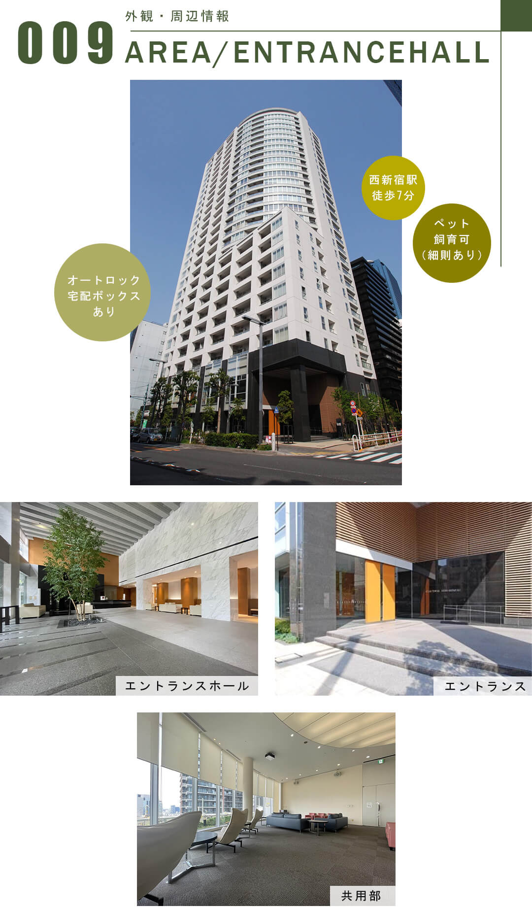 アトラスタワー西新宿の外観・周辺情報