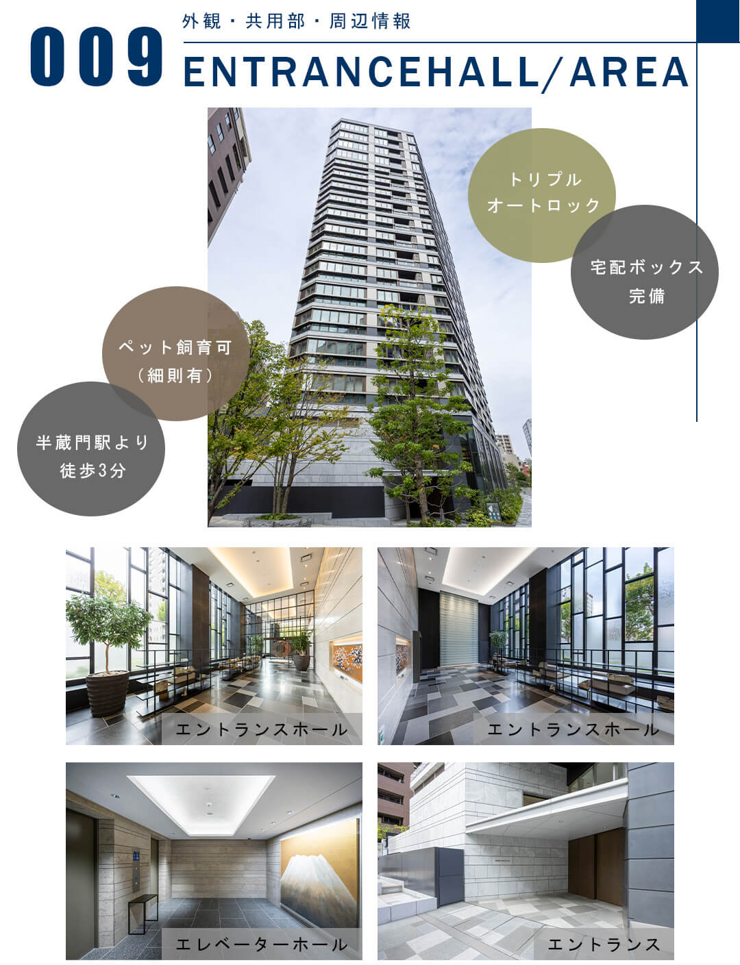 009外観,共用部,周辺情報,ENTRANCEHALL,AREA
