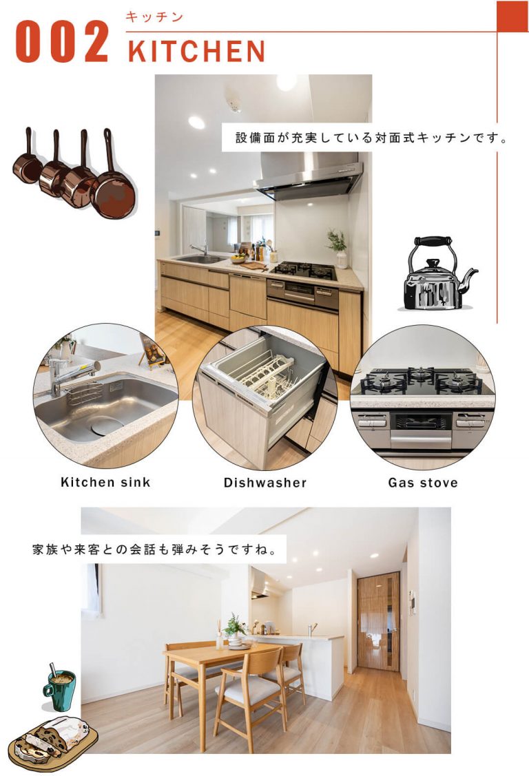 002キッチン,KITCHEN