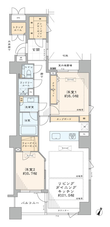  間取り図