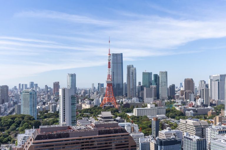 バルコニー眺望 東京タワービュー