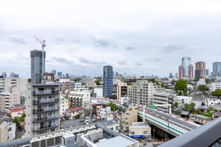 バルコニー眺望