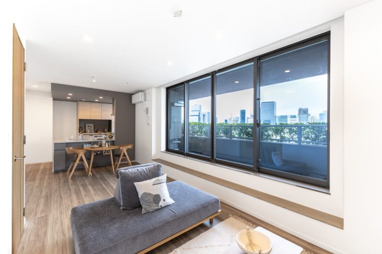 HARUMI FLAG SUN VILLAGE　ウォーターフロントの最上階、開放的なワイドスパン住戸