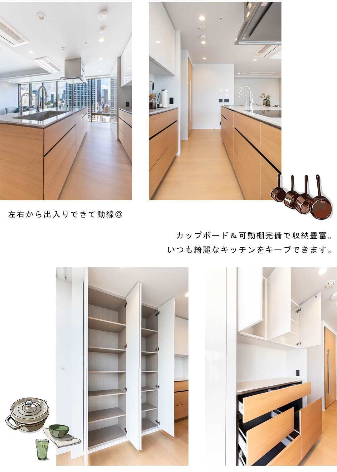 三田ガーデンヒルズパークマンションのキッチン