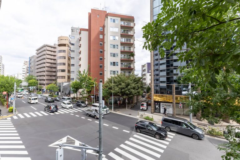 バルコニー眺望