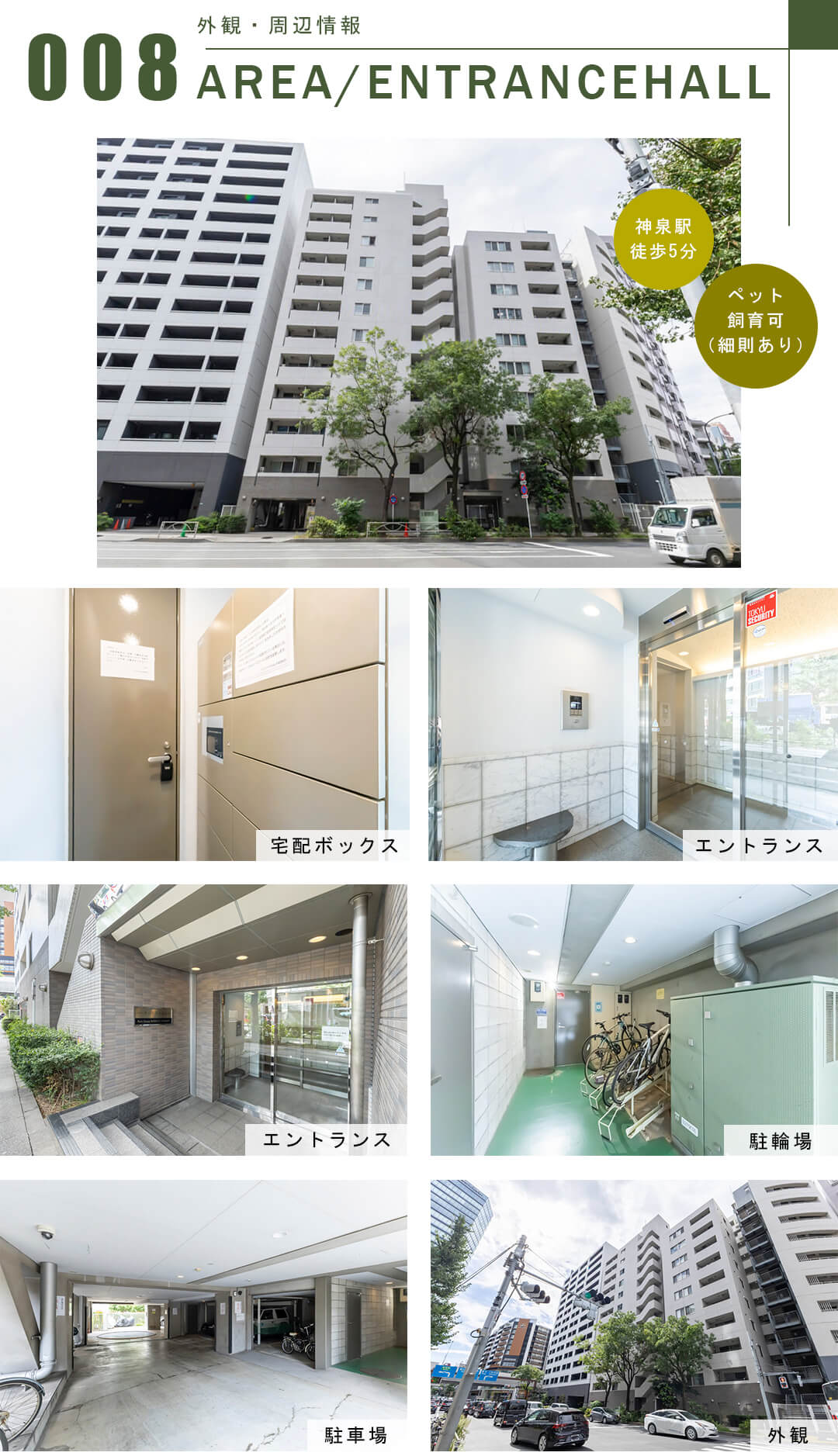 パークハウス渋谷山手の外観・周辺情報