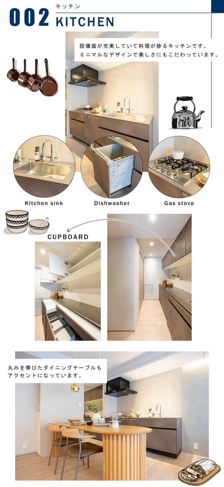 002キッチン,KITCHEN