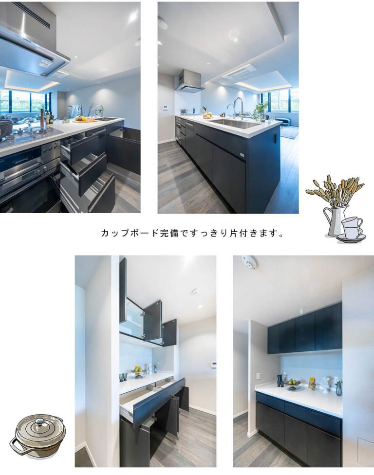 フォレセーヌ渋谷富ヶ谷のキッチン