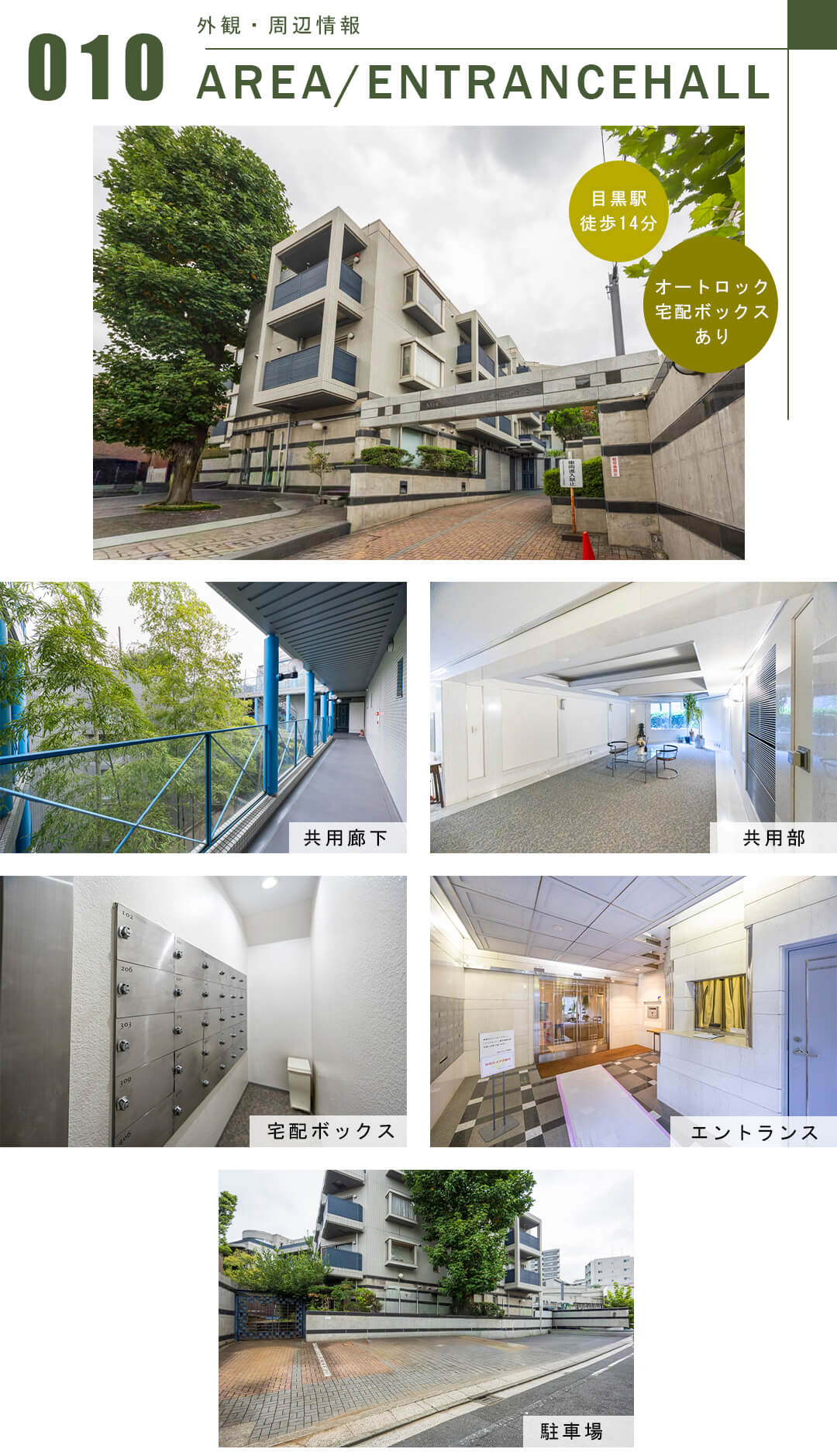目黒ロイアルハイツの外観・周辺情報