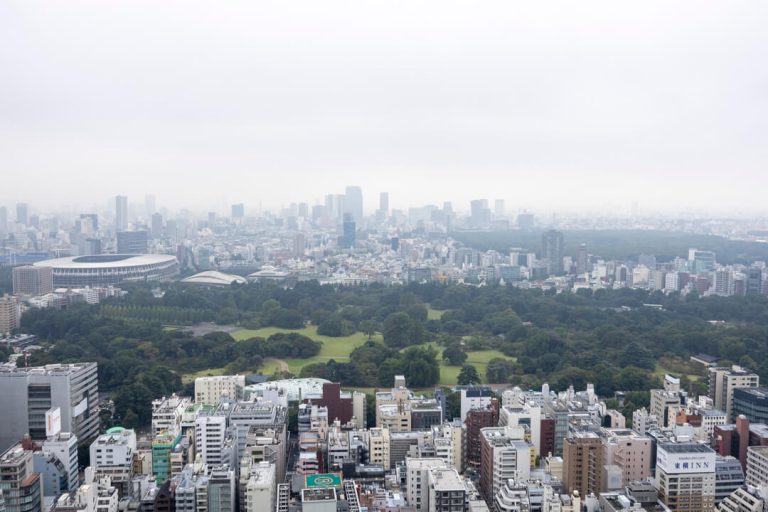 バルコニー眺望