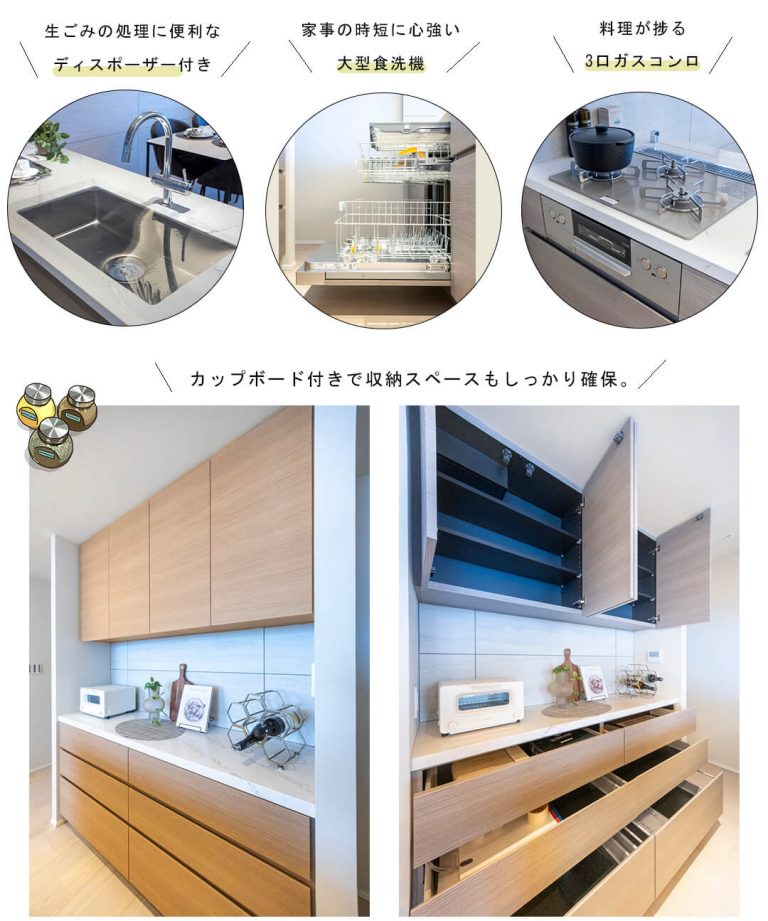 富久クロスコンフォートタワーのキッチン