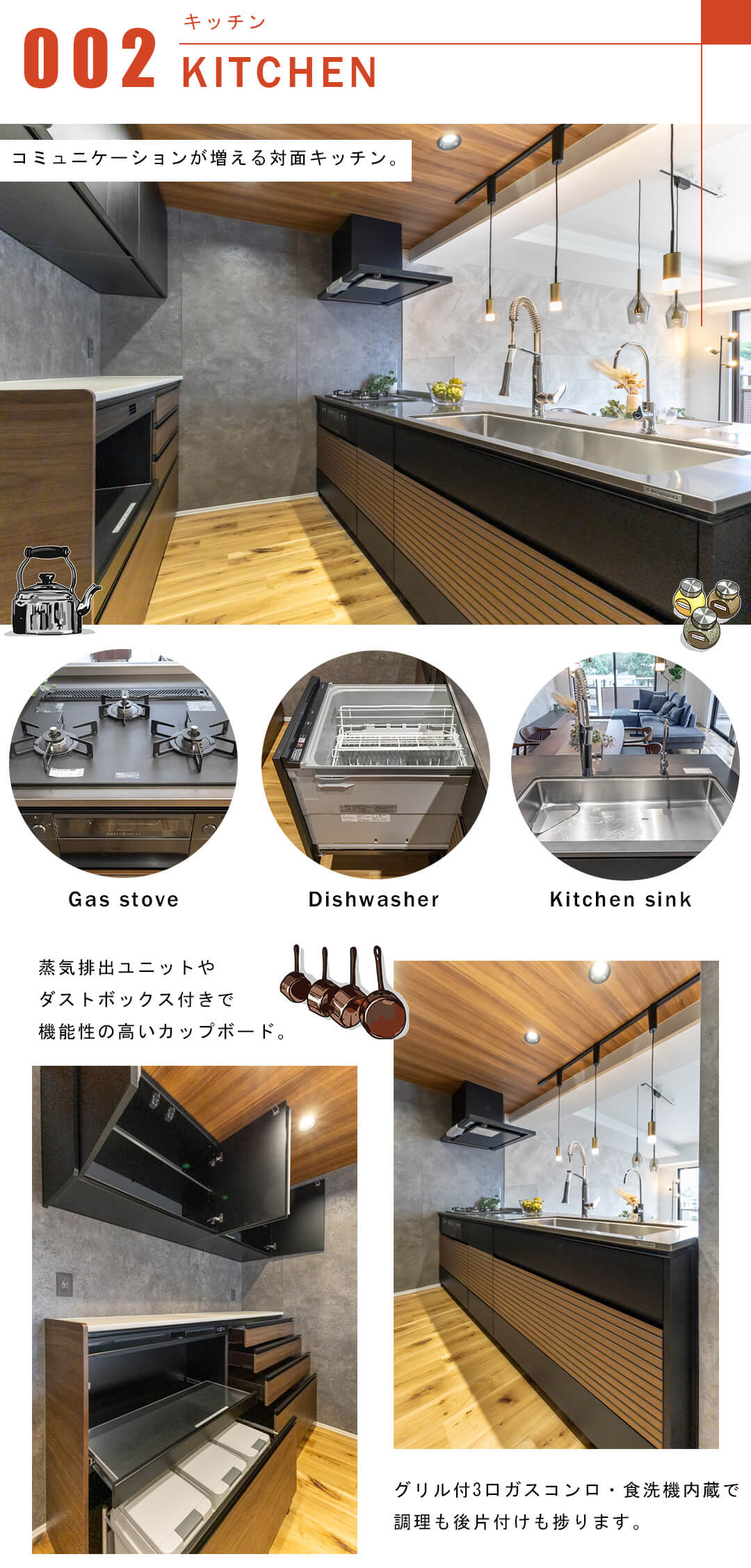 朝日マンション目黒のキッチン