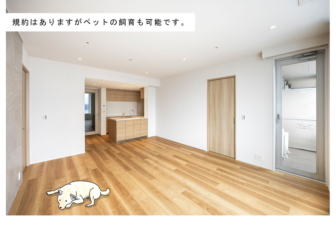 THE TOKYO TOWERS MID TOWERのリビングダイニング