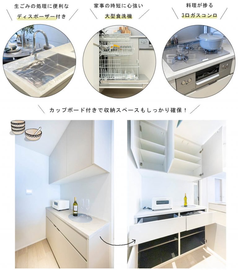富久クロスコンフォートタワーのキッチン