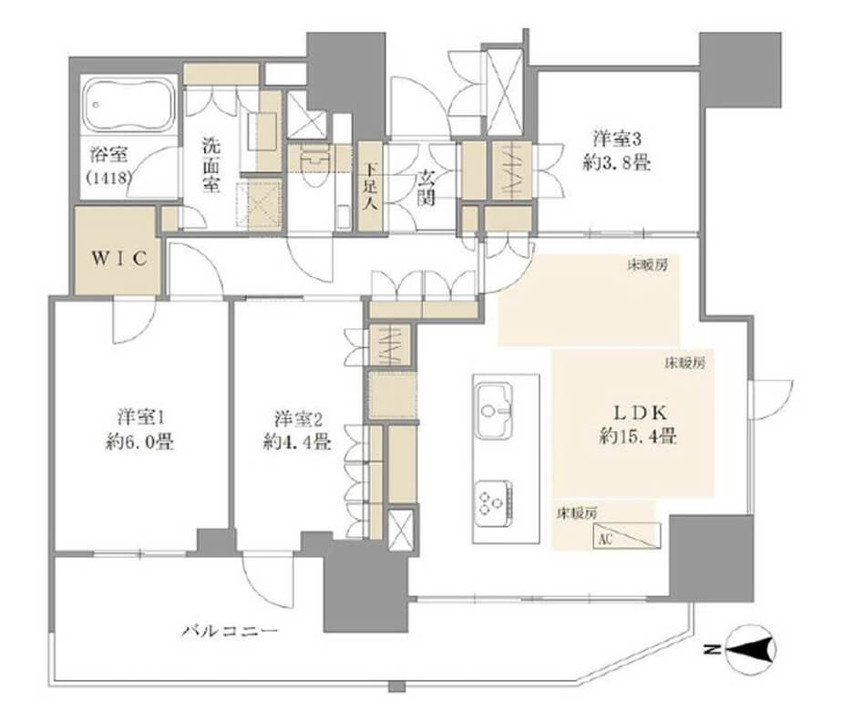  間取り図