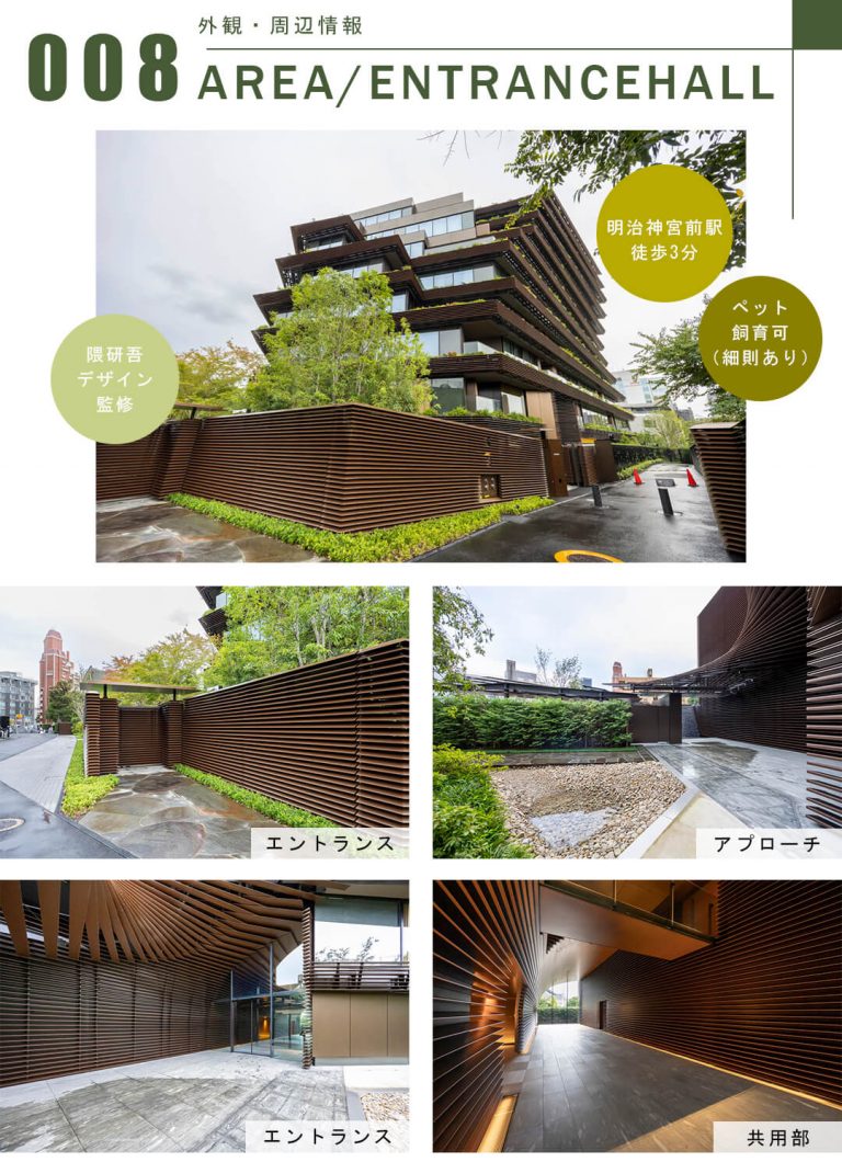 プラウド神宮前の外観・周辺情報