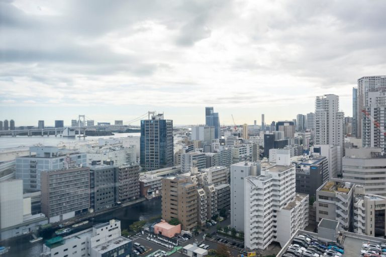 リビングダイニングからの眺望