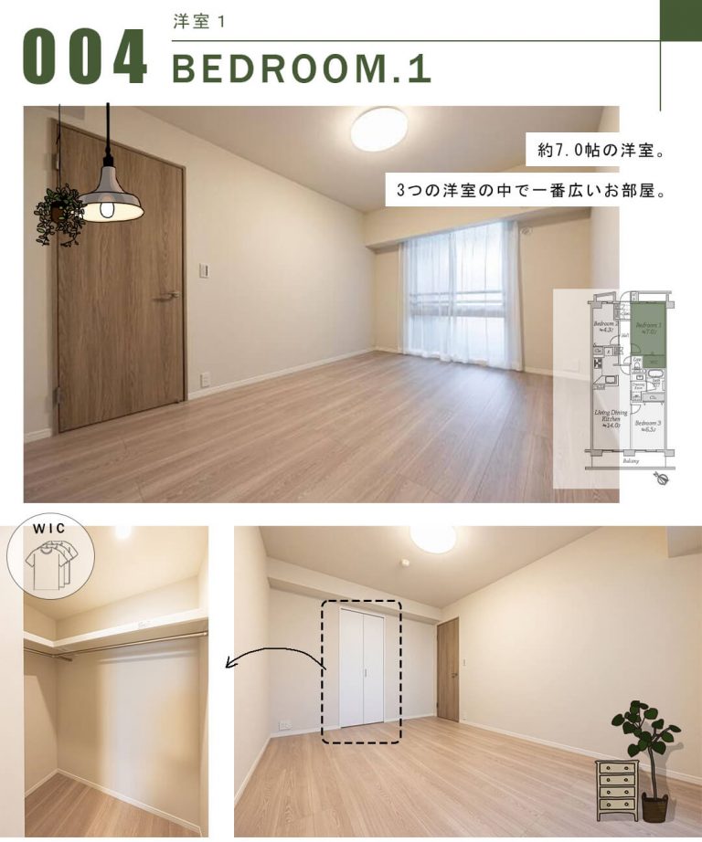 フジトピア目黒祐天寺の洋室1