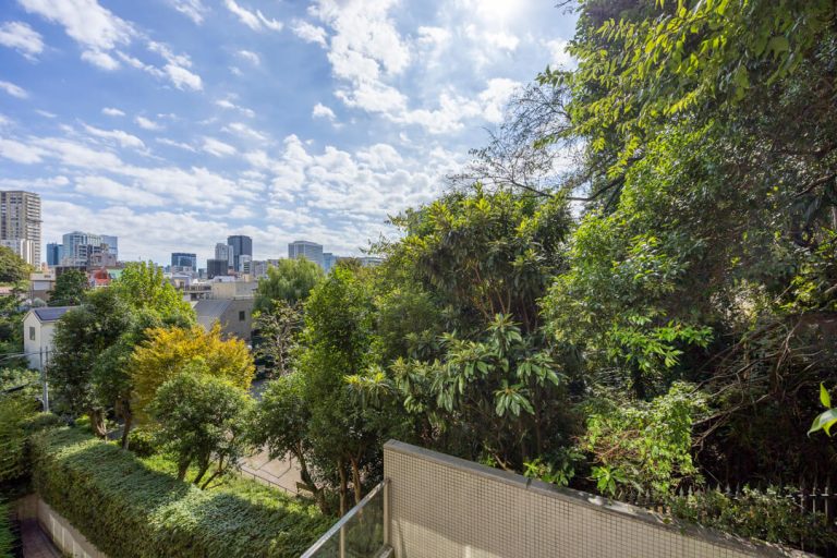 バルコニー眺望