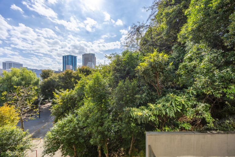 バルコニー眺望