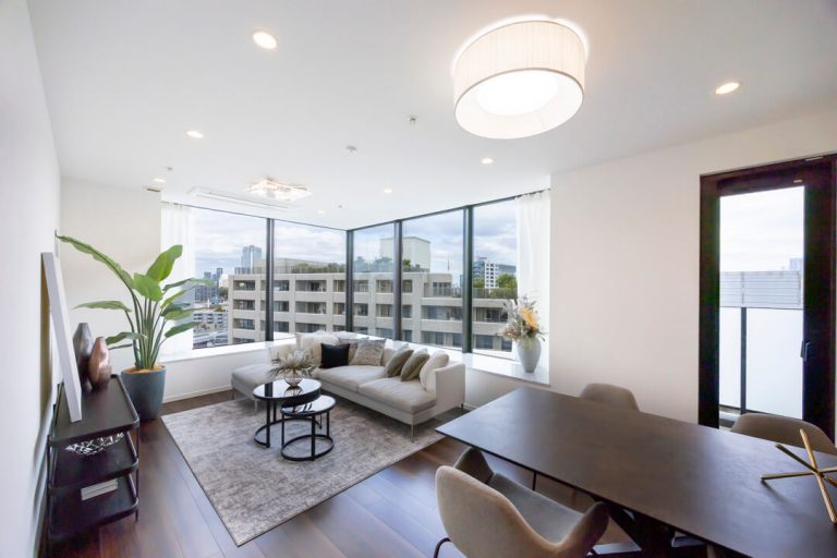 グランドメゾン白金の杜ザ・タワー 角部屋から広がる、都心の眺望と開放感