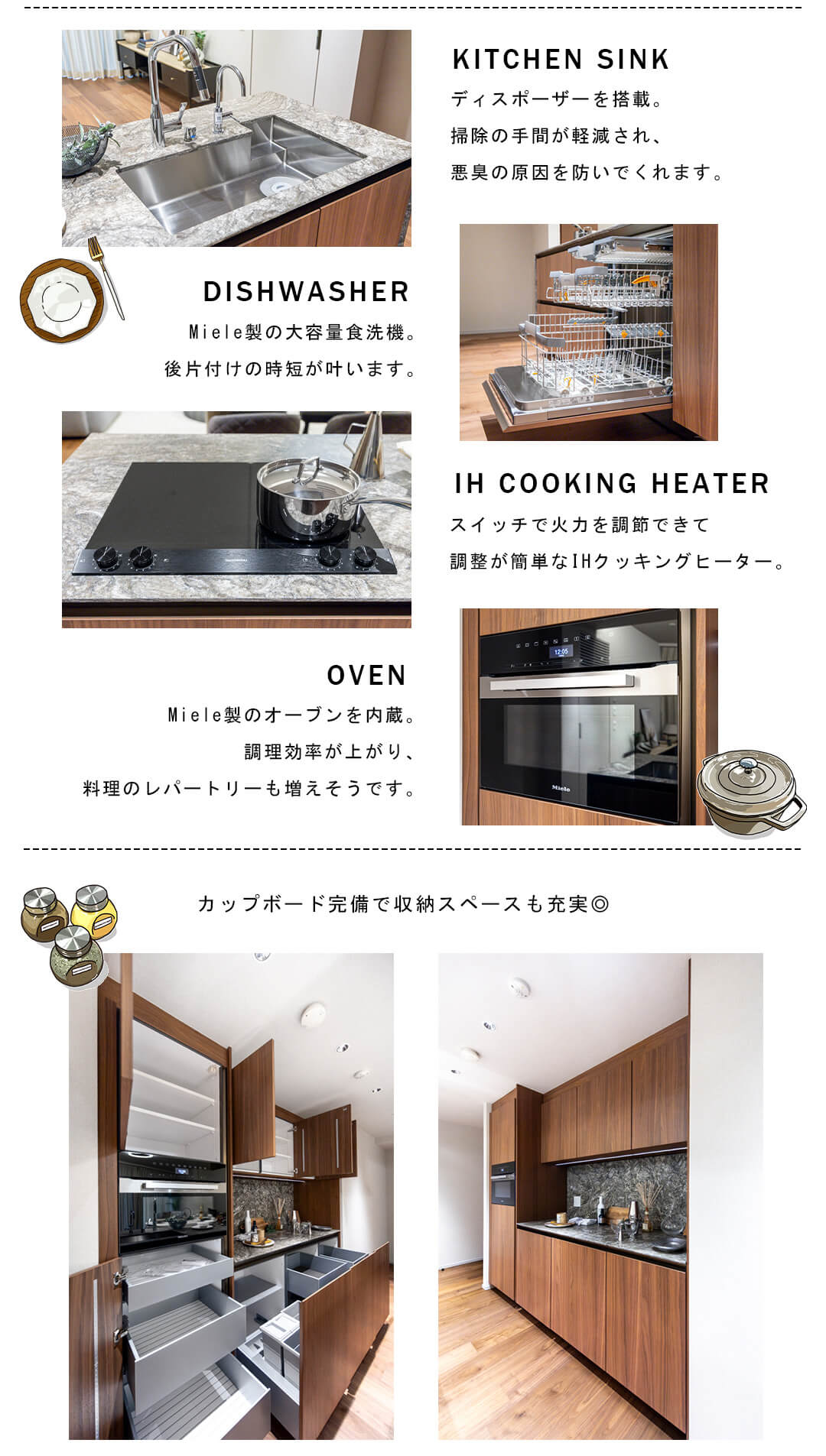 プラウド神宮前のキッチン