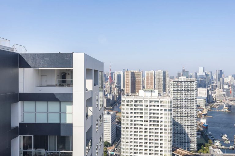 ルーフバルコニー眺望