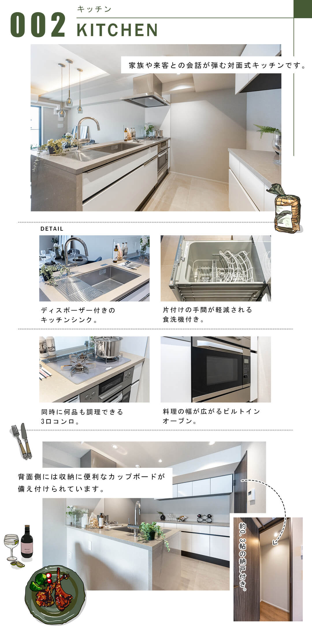 002キッチン,KITCHEN