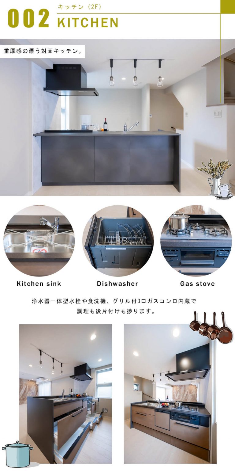 セボン高輪のキッチン