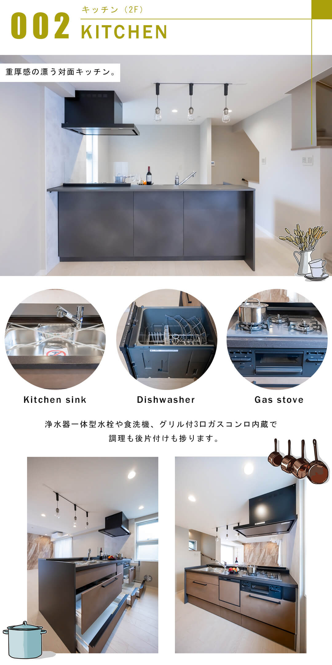 セボン高輪のキッチン