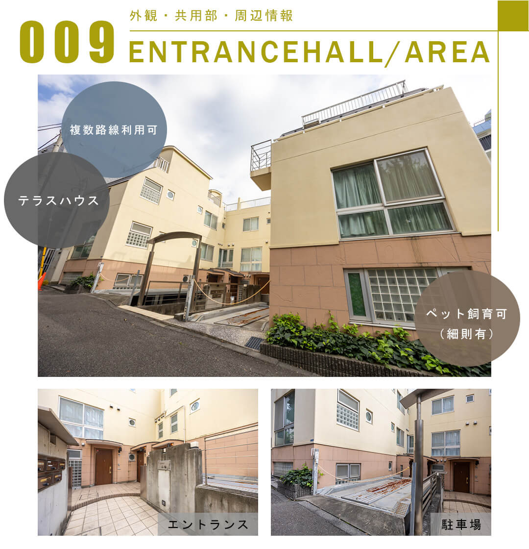 セボン高輪の外観と共用部