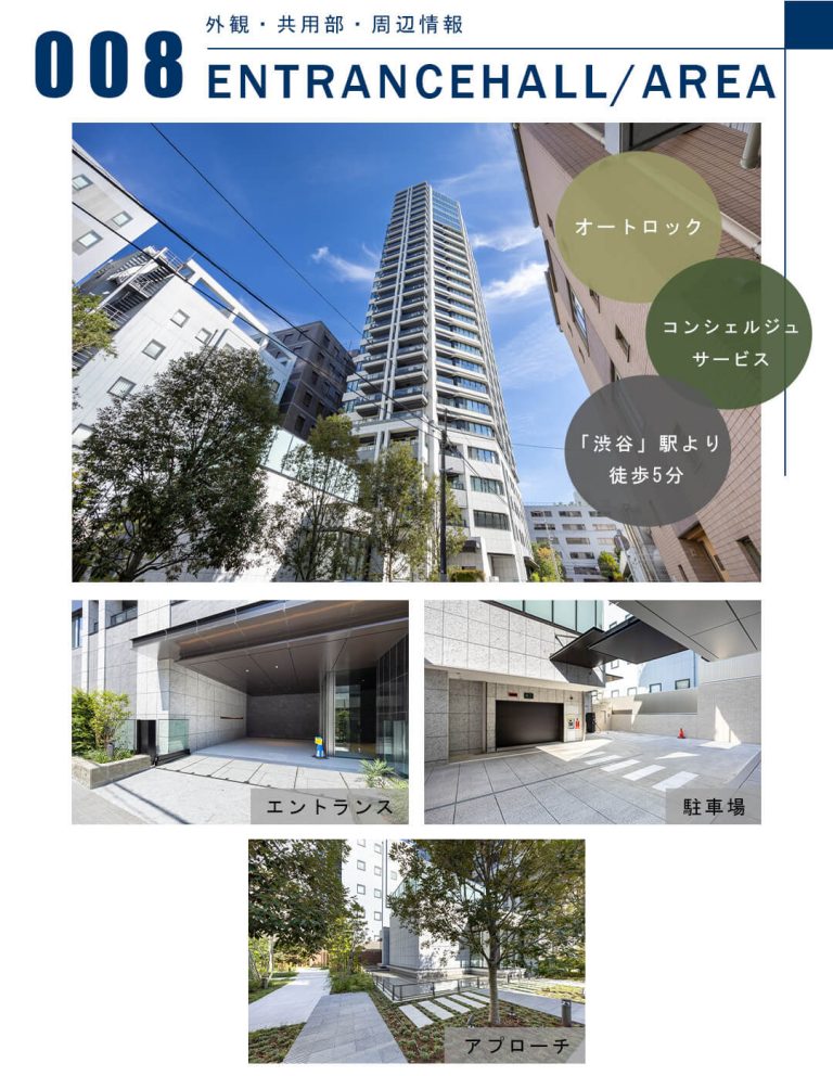 008外観,共用部,周辺情報,ENTRANCEHALL,AREA