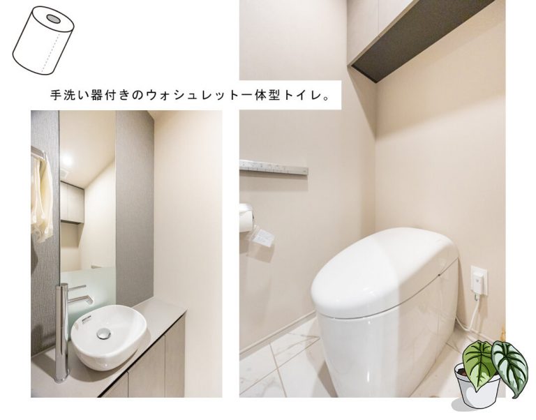 プラウドタワー渋谷のトイレ