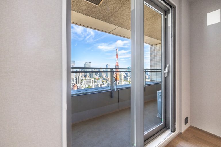 主寝室 バルコニー・眺望