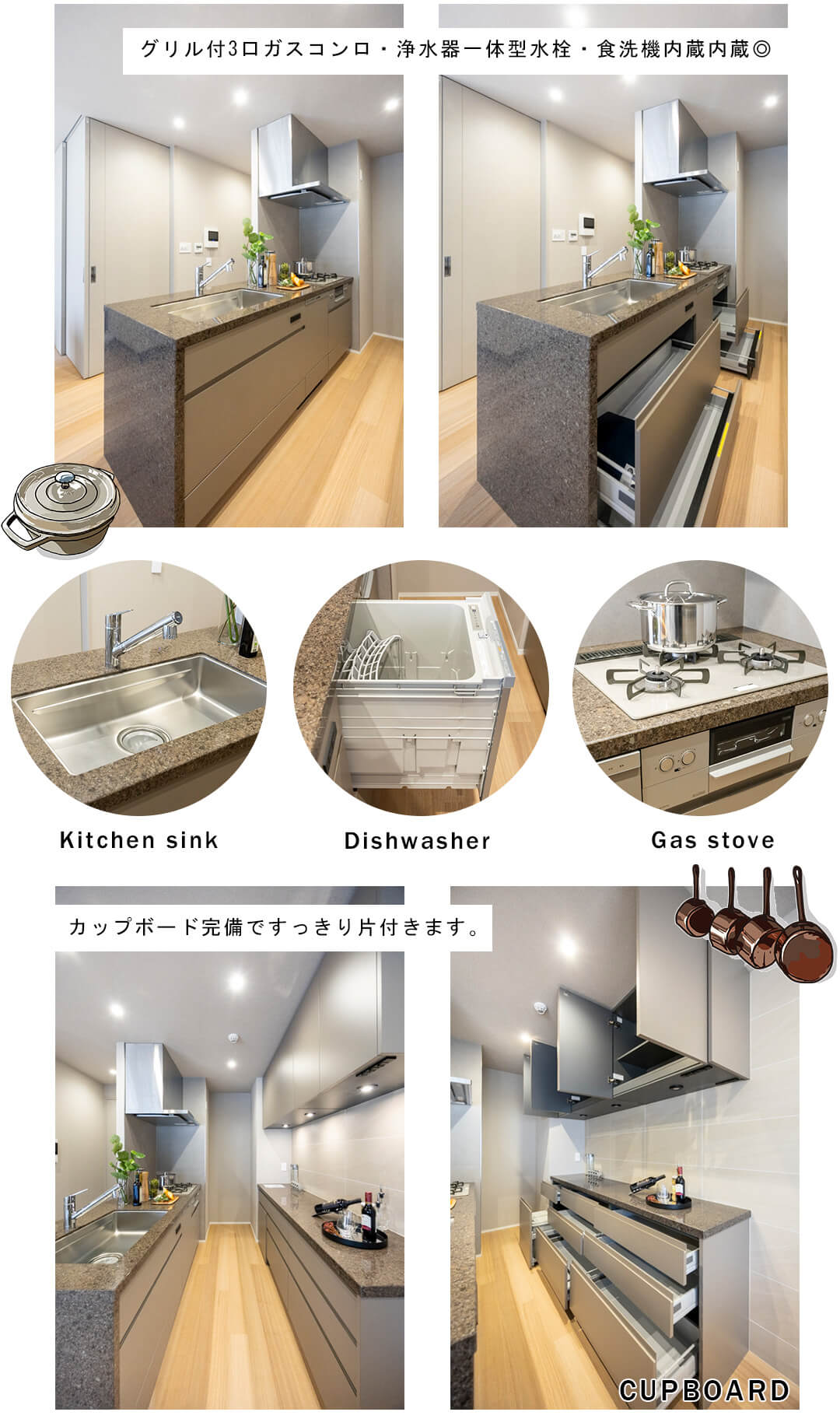 トーカンマンション南青山のキッチン