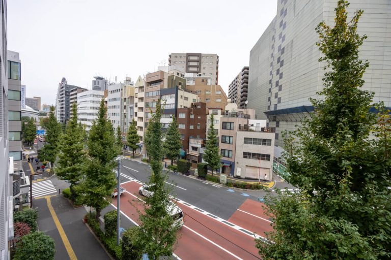 バルコニー眺望