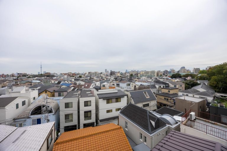 バルコニー眺望（南東側）