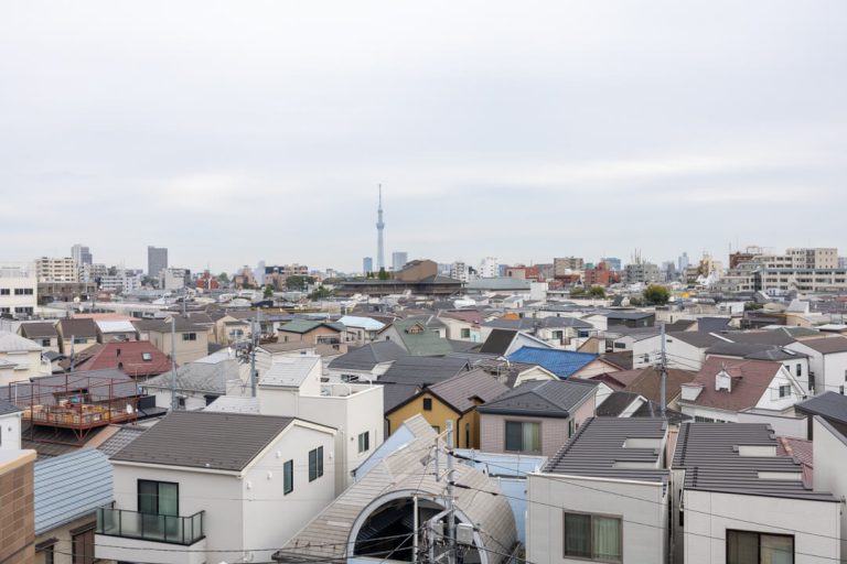 バルコニー眺望（南東側）