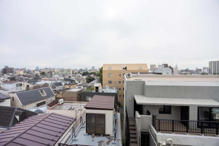 バルコニー眺望（北西側）