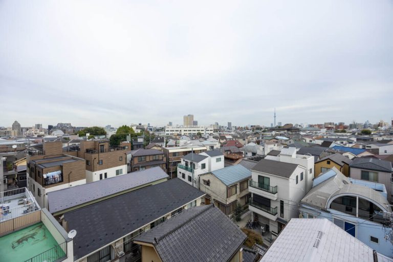 ルーフバルコニー眺望