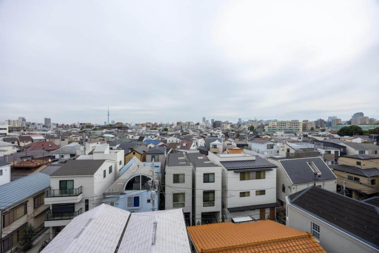 ルーフバルコニー眺望