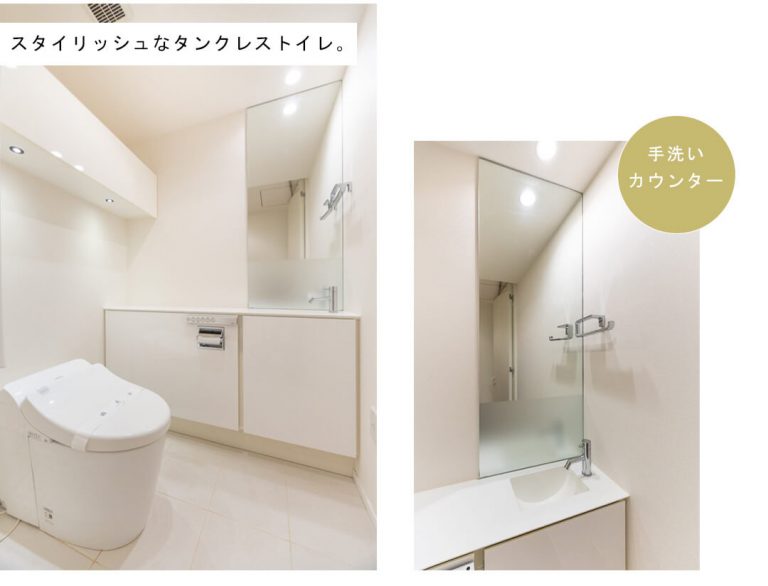 ザ・パークハウス西麻布レジデンスのトイレ